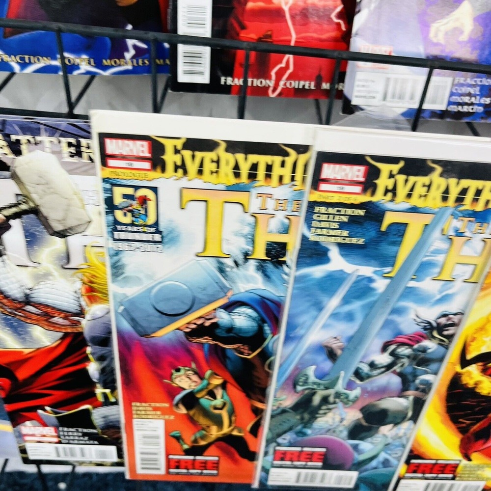 The Mighty Thor‎ 1-6 9-11 18-19 21 Annual 1 Lot (2011 Marvel) V Galactus key 1st - Picture 7 of 10